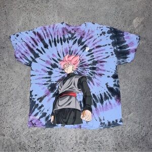 Primitive Skate Goku Black Rose Tee Tie-Dye